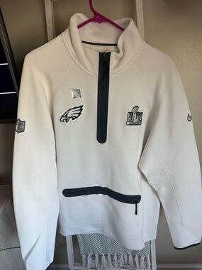 Nike Philadelphia eagles Super Bowl media. Ight tech fleece